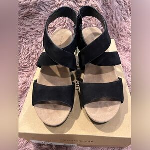 Lucky Brand Kakina Wedge Sandals - Great Condition